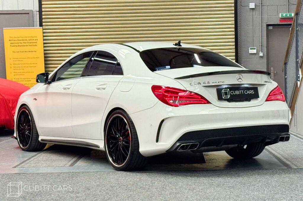 Mercedes-Benz CLA Class 2.0 Cla45 Amg Coupe 7G-dct 4Matic Euro 6 Ss White #6