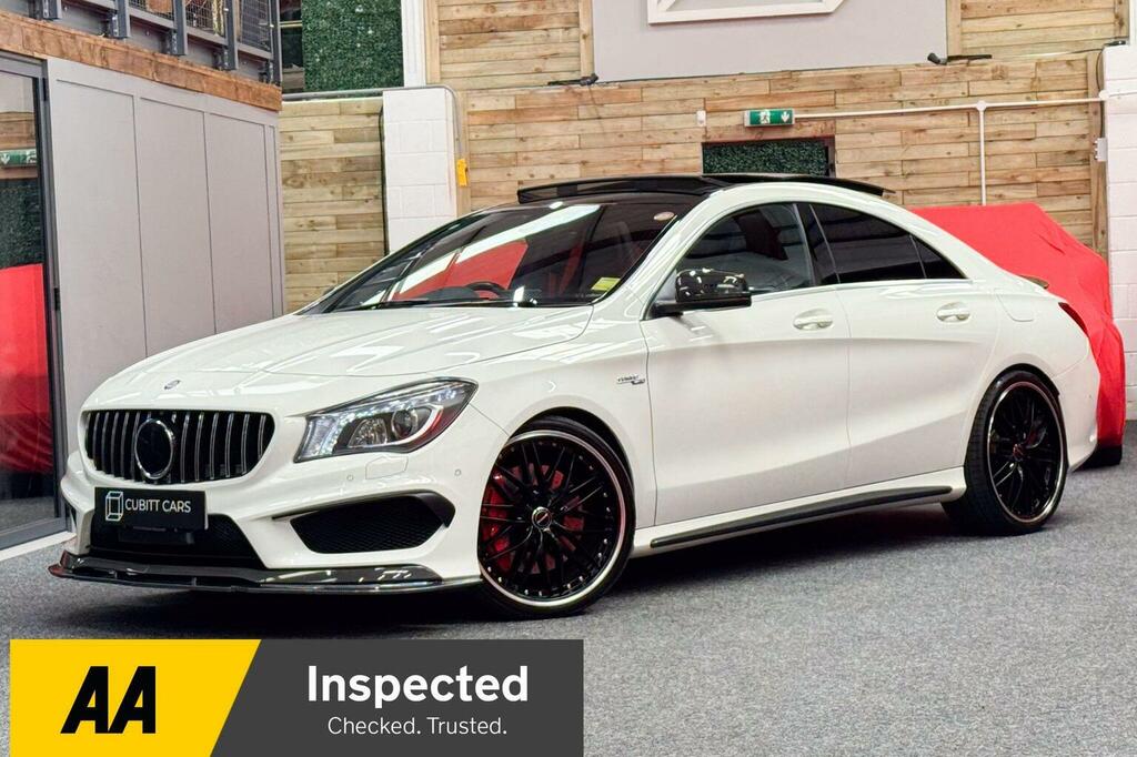 Mercedes-Benz CLA Class 2.0 Cla45 Amg Coupe 7G-dct 4Matic Euro 6 Ss White #3