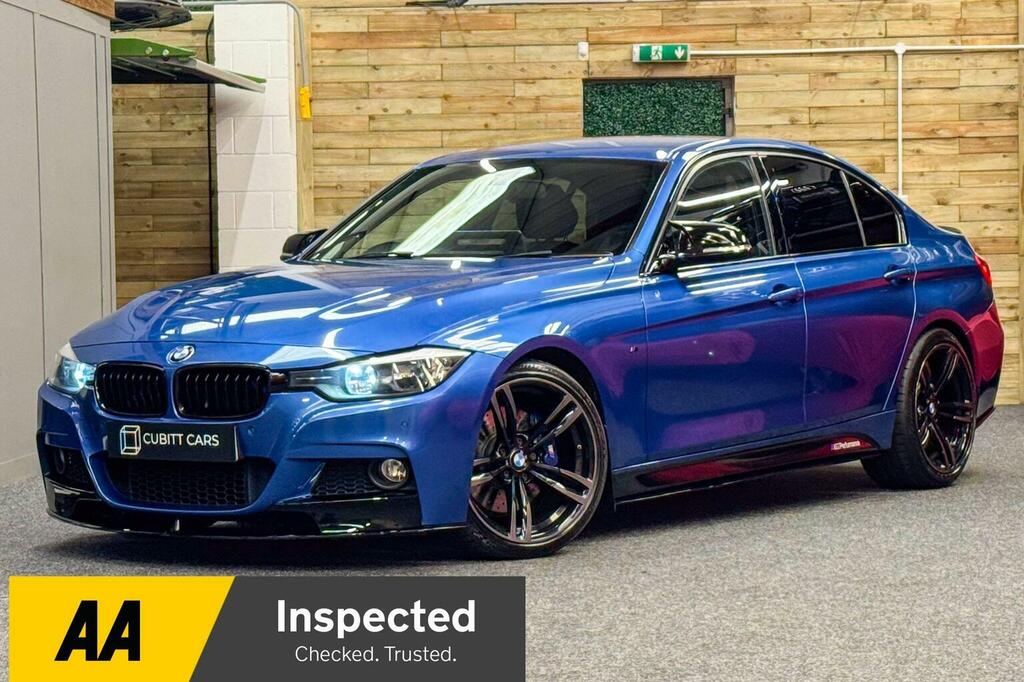 BMW 3 Series Saloon 3.0 335D M Sport Xdrive Euro 6 Ss 4 YJ15ZPU Blue #3
