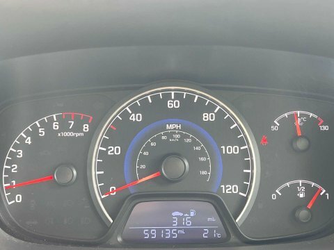 Hyundai I10 Se Blue #11