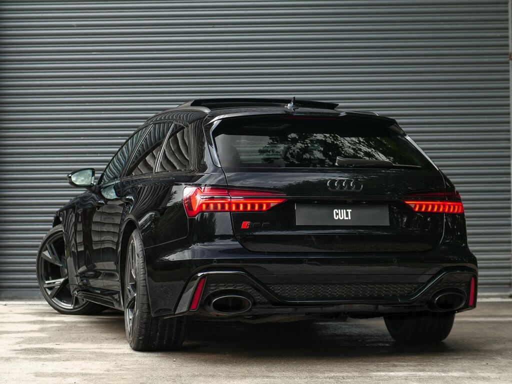Audi RS6 Avant 4.0 Tfsi V8 Vorsprung Estate Tiptronic Black #2