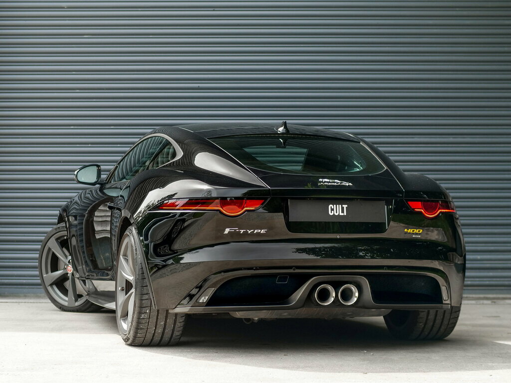 Jaguar F-Type 3.0 V6 400 Sport Coupe Awd Euro 6 Black #2