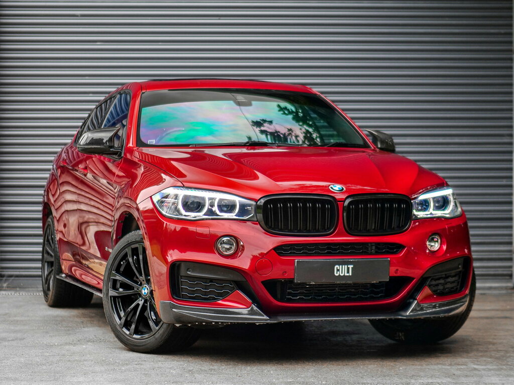 BMW X6 3.0 40D M Sport Suv Xdrive Euro 6 Red