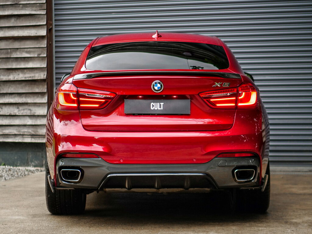 BMW X6 3.0 40D M Sport Suv Xdrive Euro 6 Red #4