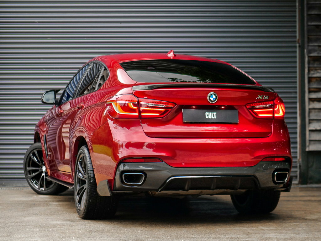 BMW X6 3.0 40D M Sport Suv Xdrive Euro 6 Red #2