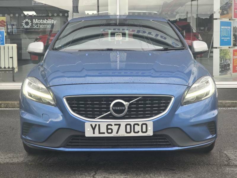 Volvo V40 T2 122 R Design Nav Plus - 2017 67 YL67OCO Blue #3