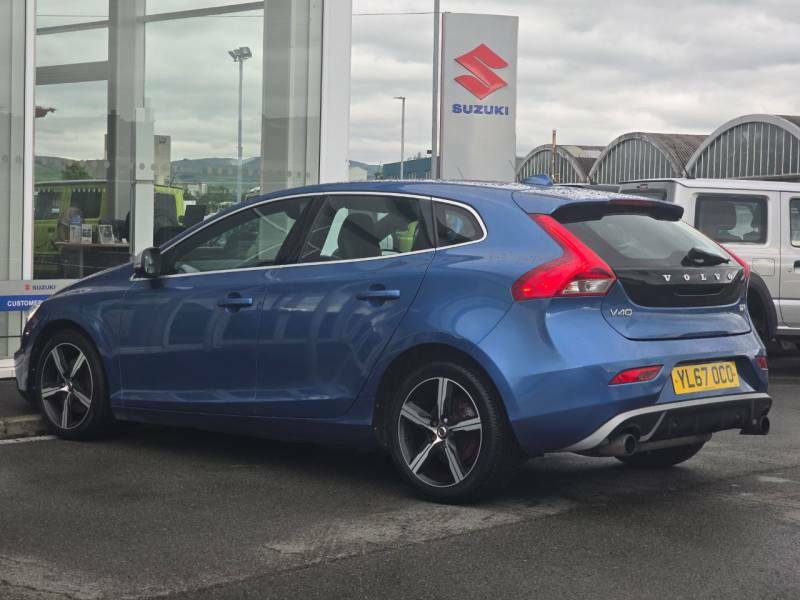 Volvo V40 T2 122 R Design Nav Plus - 2017 67 YL67OCO Blue #5