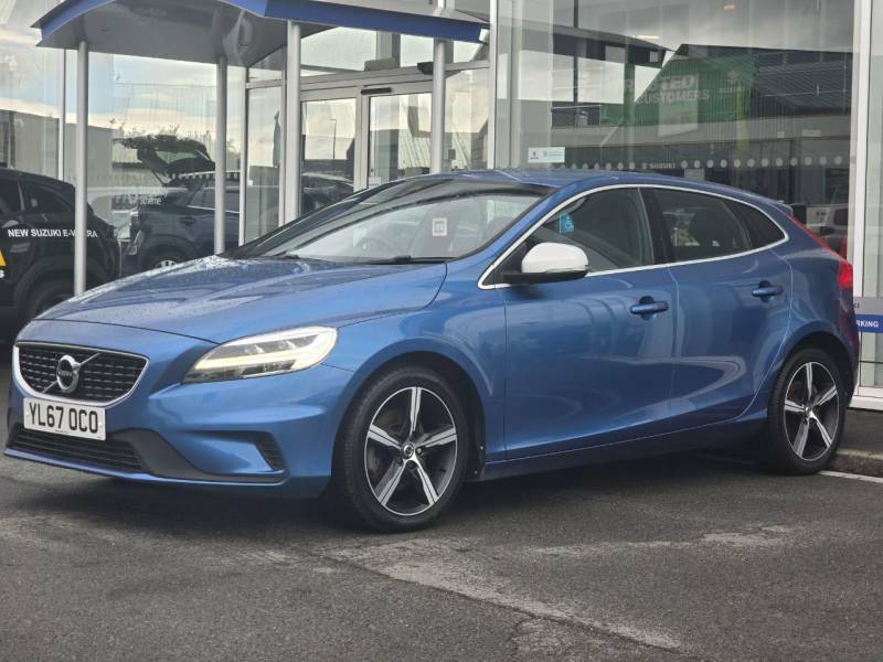 Volvo V40 T2 122 R Design Nav Plus - 2017 67 YL67OCO Blue #4