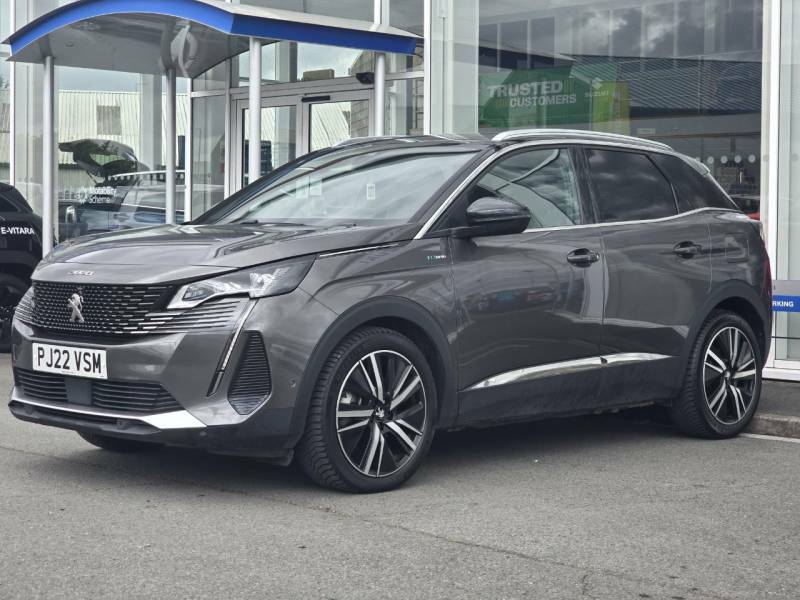 Peugeot 3008 1.6 Hybrid 225 Gt Premium E-eat8 - 2022 22 PJ22VSM Grey #4