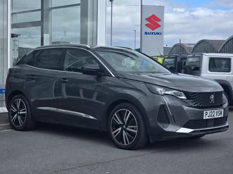 Peugeot 3008 1.6 Hybrid 225 Gt Premium E-eat8 - 2022 22 PJ22VSM Grey #2