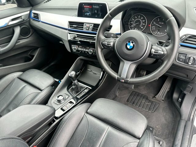 BMW X1 Suv WR67GNY White #4