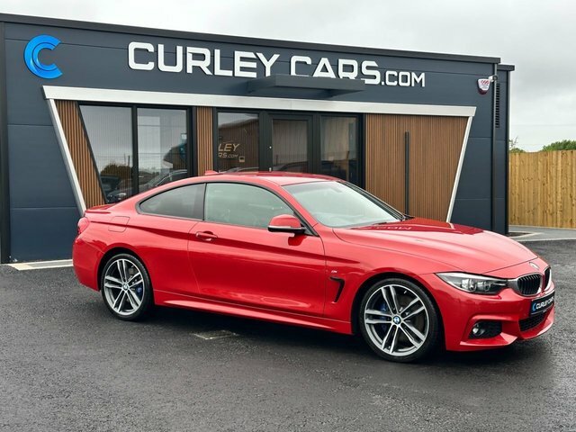 BMW 4 Series Coupe Red