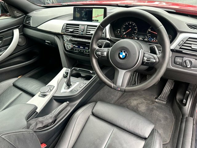 BMW 4 Series Coupe Red #4