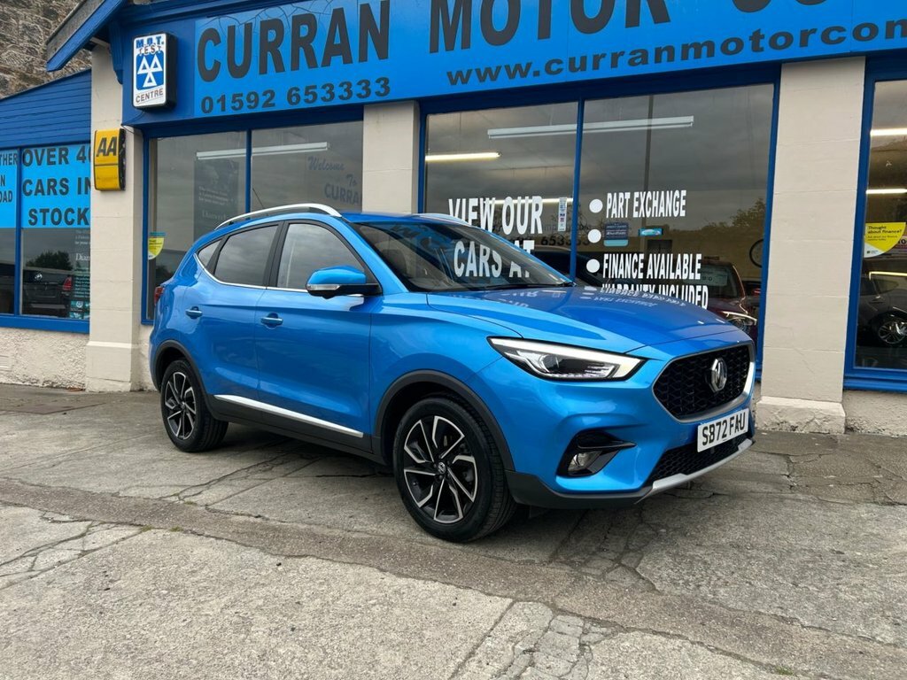 MG ZS 1L Exclusive Blue #4