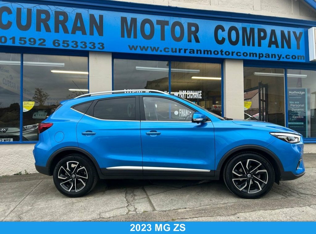 MG ZS 1L Exclusive Blue