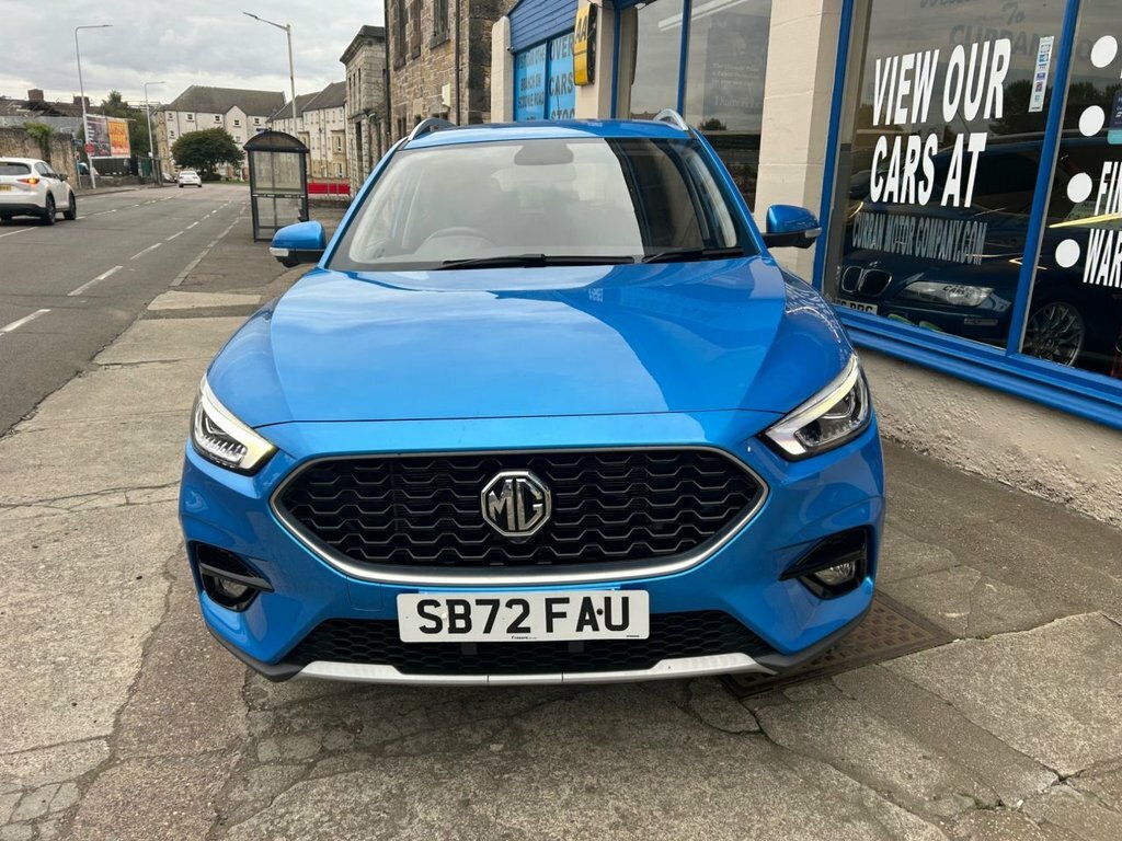MG ZS 1L Exclusive Blue #2