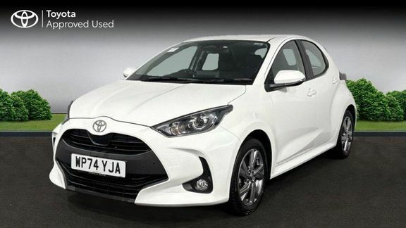 Toyota Yaris Icon WP74YJA White #2