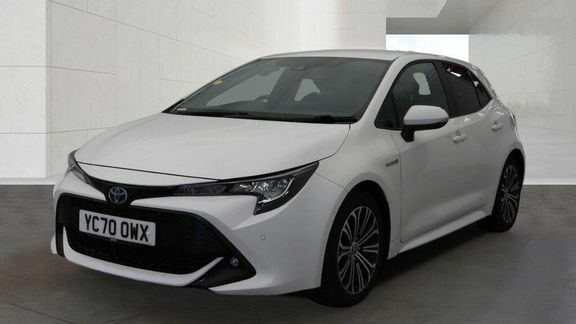 Toyota Corolla Design 1.8 Hybrid Hb Trk White #2