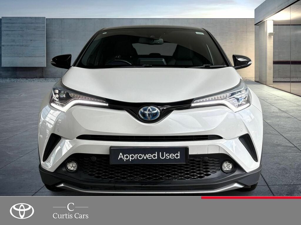 Toyota C-Hr 1.8 Vvt-h Dynamic Cvt Euro 6 Ss White #2