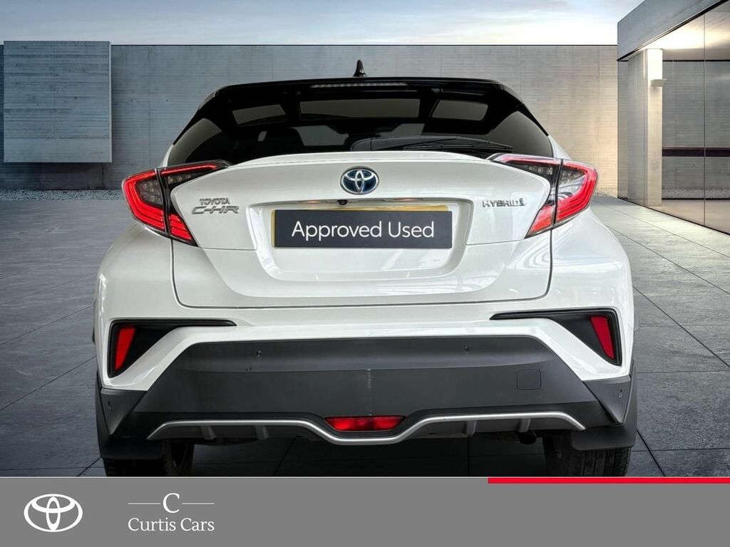 Toyota C-Hr 1.8 Vvt-h Dynamic Cvt Euro 6 Ss White #6