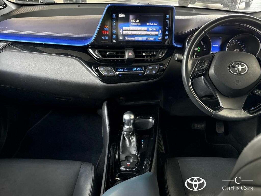 Toyota C-Hr 1.8 Vvt-h Dynamic Cvt Euro 6 Ss White