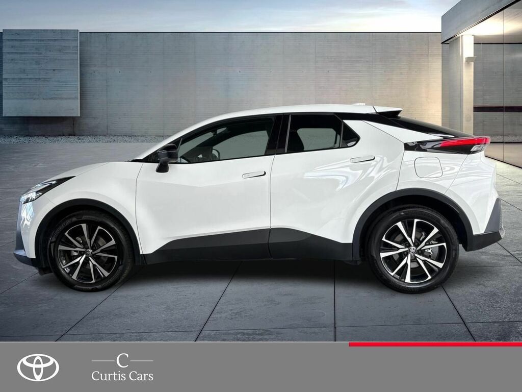 Toyota C-Hr 1.8 Vvt-h Design Cvt Euro 6 Ss GU25TCZ White #5