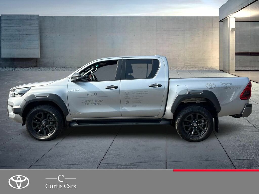 Toyota HILUX 2.8 D-4d-h Invincible X 4Wd Euro 6 Silver #4