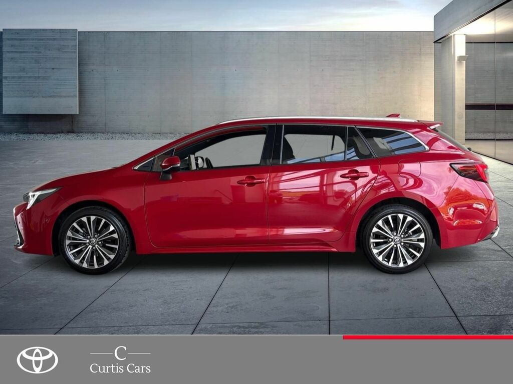Toyota Corolla 1.8 Vvt-h Design Touring Sports Cvt Euro 6 Ss 5 Red #4