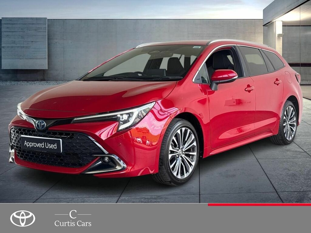Toyota Corolla 1.8 Vvt-h Design Touring Sports Cvt Euro 6 Ss 5 Red #3