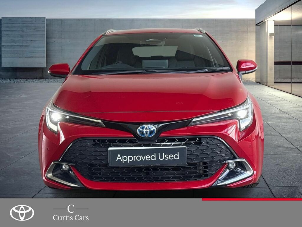 Toyota Corolla 1.8 Vvt-h Design Touring Sports Cvt Euro 6 Ss 5 Red #2