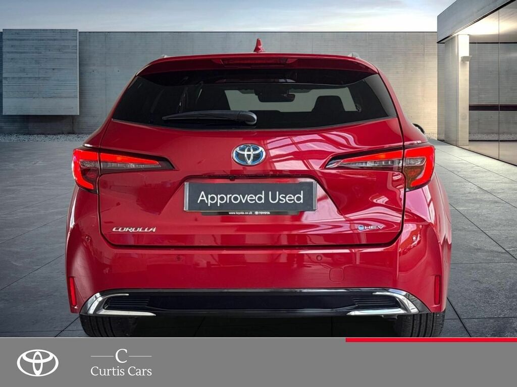 Toyota Corolla 1.8 Vvt-h Design Touring Sports Cvt Euro 6 Ss 5 Red #6