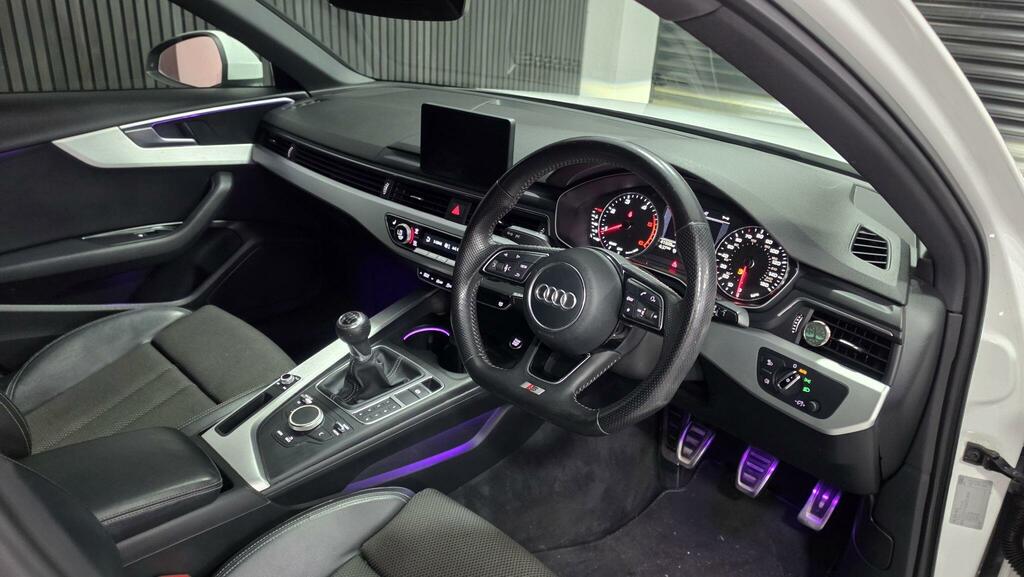 Audi A4 S Line White #6