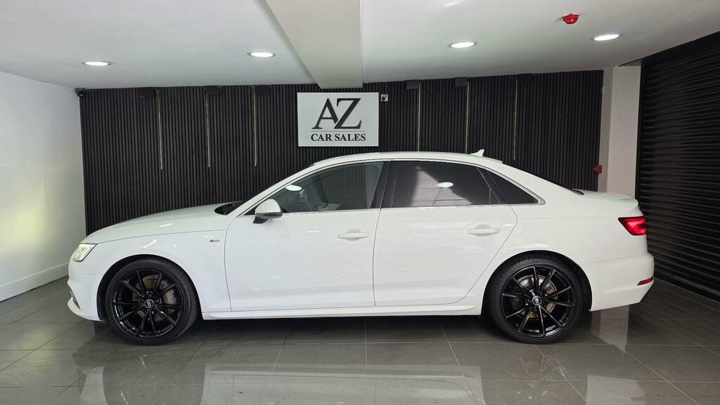 Audi A4 S Line White #3