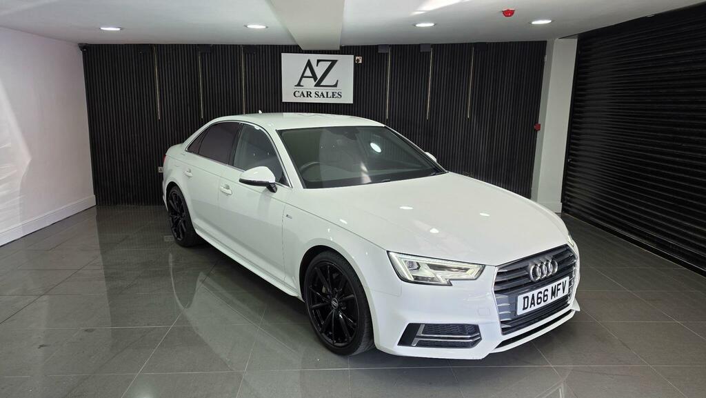 Audi A4 S Line White