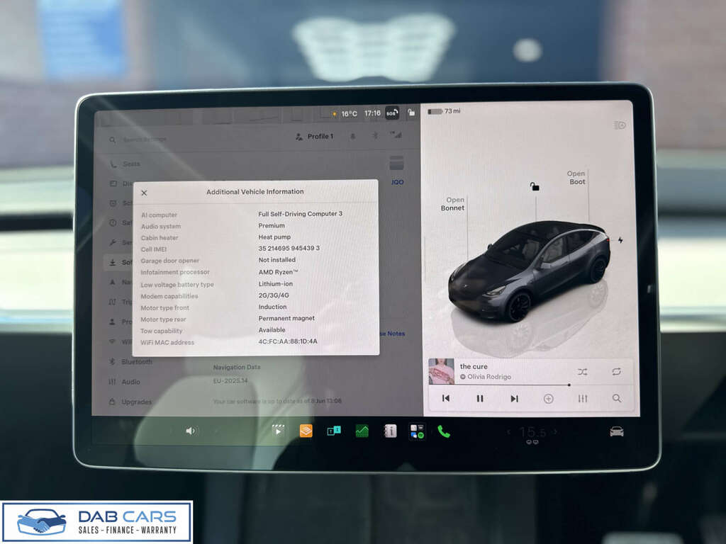Tesla Model Y Y Dual Motor Long Black #17