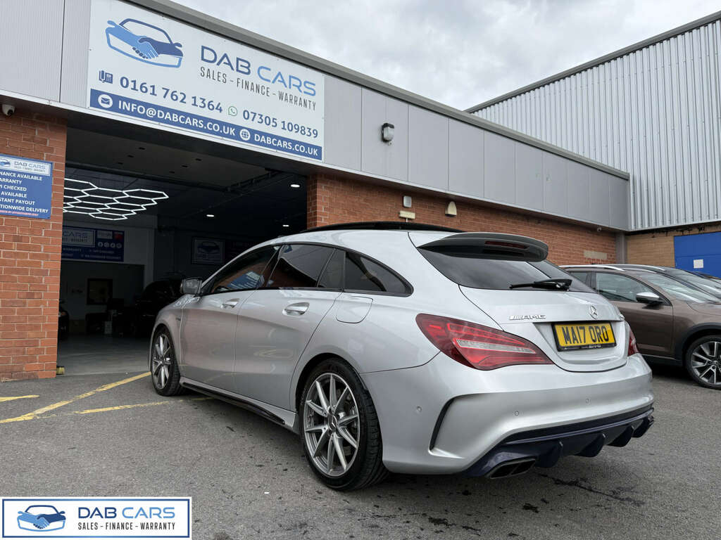 Mercedes-Benz CLA Class 2.0 Amg Cla 45 4Matic 4Wd MA17ORO Silver #2