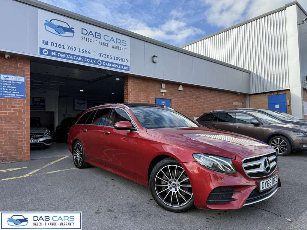 Mercedes-Benz E Class 2.0 E 220 D Amg Line Premium Red