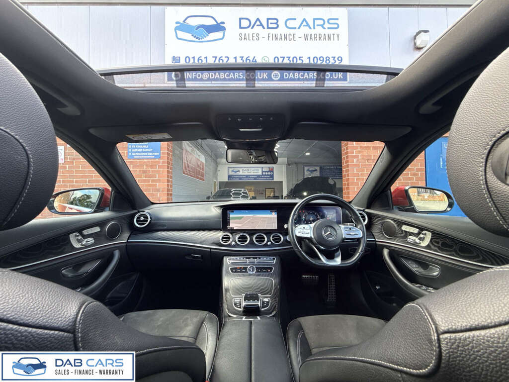 Mercedes-Benz E Class 2.0 E 220 D Amg Line Premium Red #3