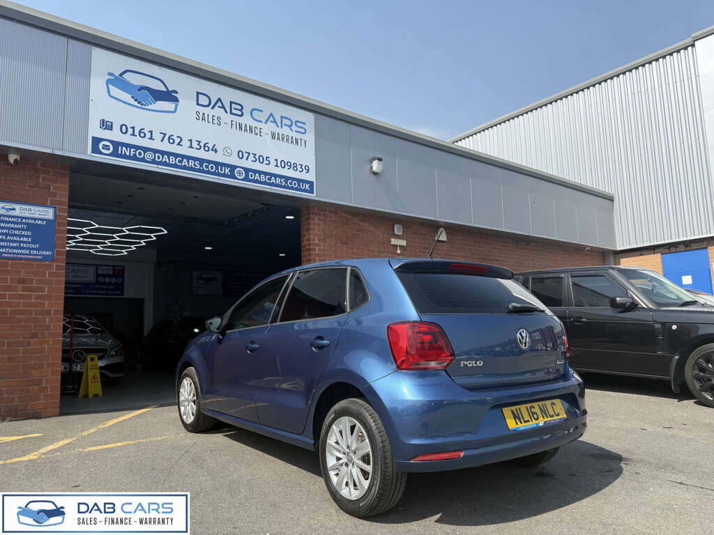 Volkswagen Polo 1.0 Polo Se Blue #5