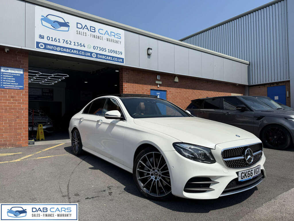 Mercedes-Benz E Class 3.0 E 350 D Amg Line Premium White