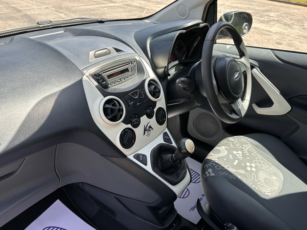 Ford KA 1.2 Metal Start Stop White #24