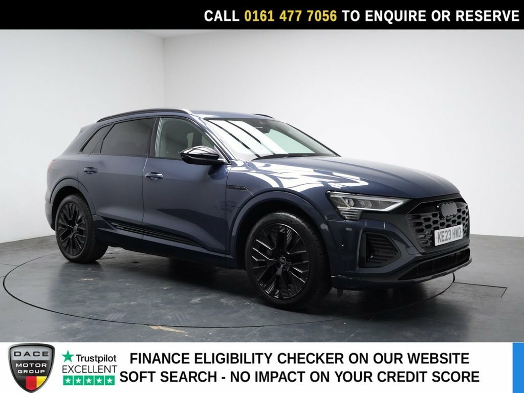 Audi Q8 e tron Suv Blue
