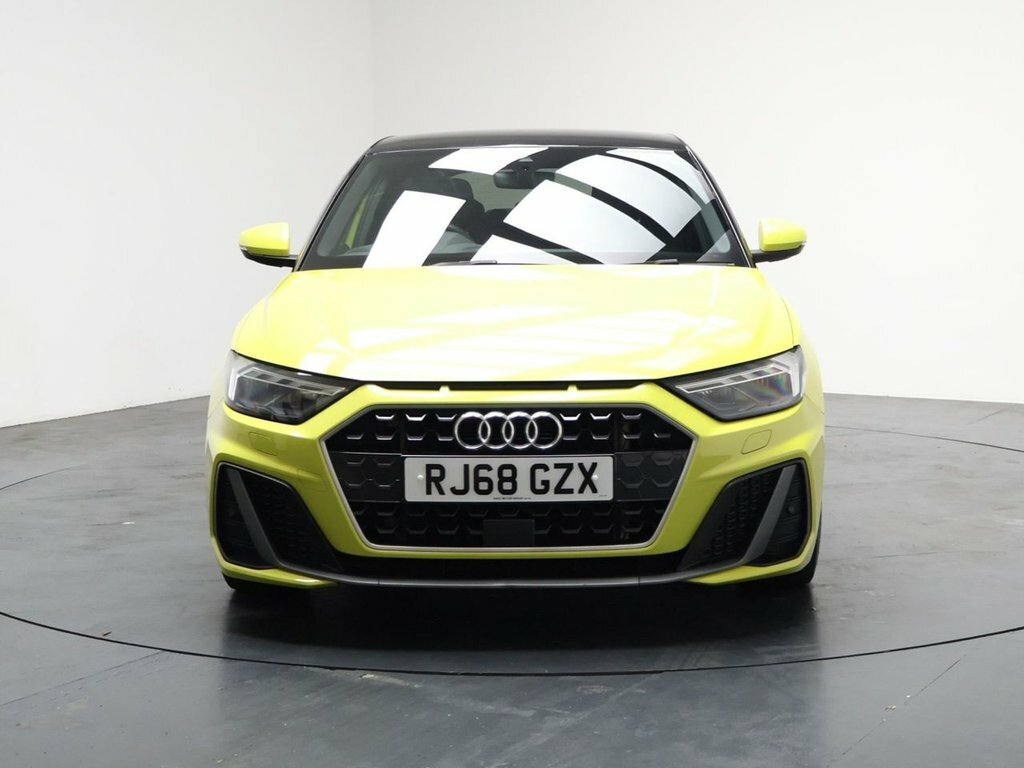 Audi A1 1L S Line RJ68GZX Yellow #4