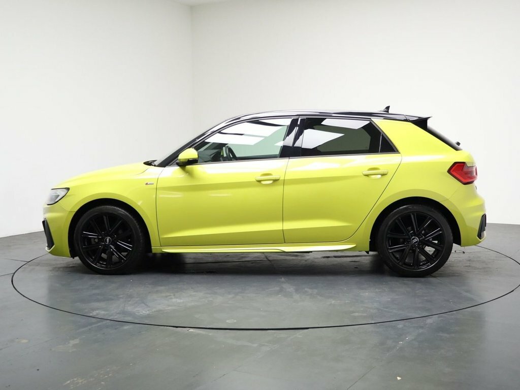 Audi A1 1L S Line RJ68GZX Yellow #6