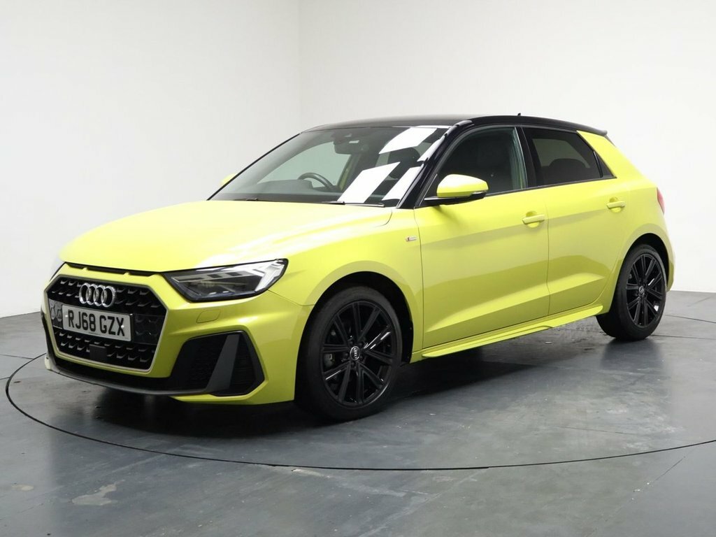 Audi A1 1L S Line RJ68GZX Yellow #5