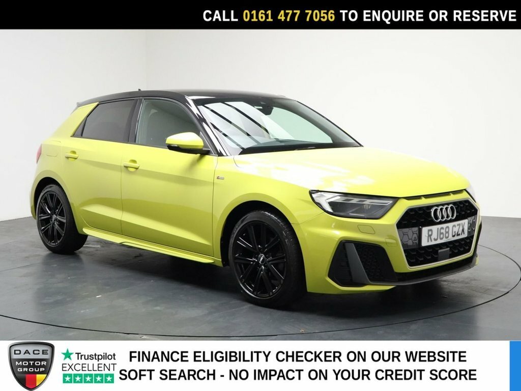 Audi A1 1L S Line Yellow