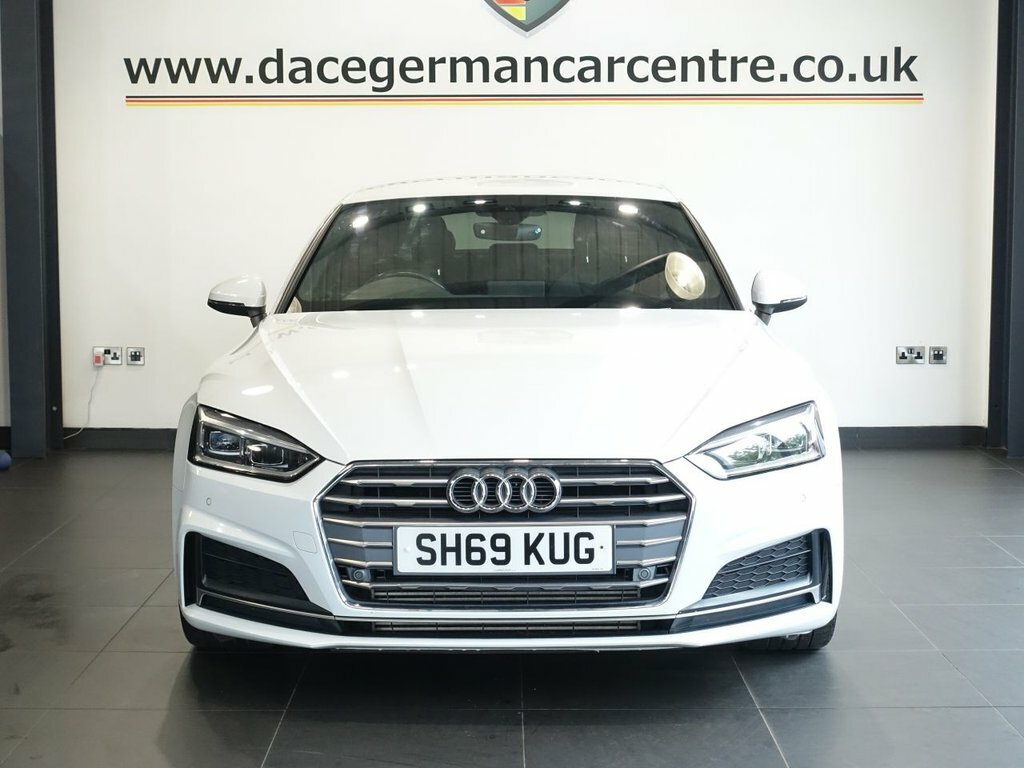Audi A5 2L S Line SH69KUG White #3