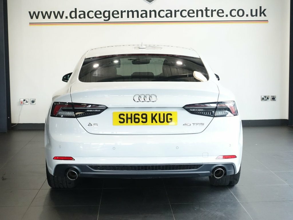 Audi A5 2L S Line SH69KUG White #5