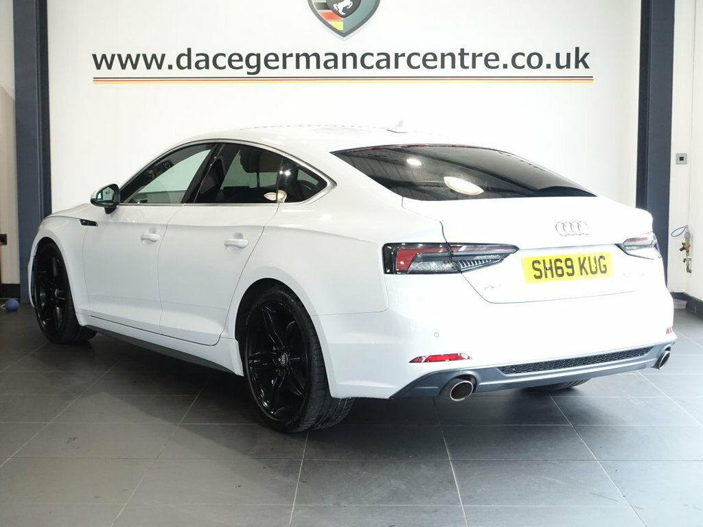 Audi A5 2L S Line SH69KUG White #6