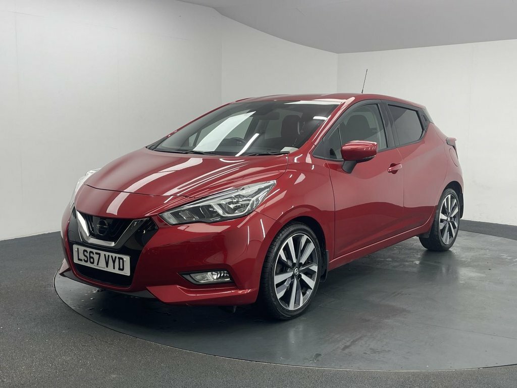 Nissan Micra 0.9L Tekna LS67VYD Red #5